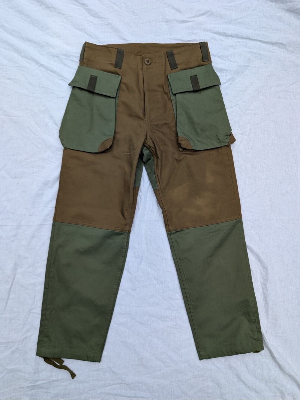 Wasted Collective Japanese streetwear cargo pants unisex XS